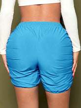 SXY Drawstring Waist Ruched Shorts